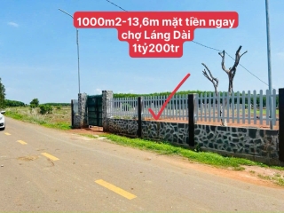1000m Đất Xã Láng Dài Huyện Long Đất Gần Chợ Đã Xây Rào kiên cố Giá 1 tỷ 2